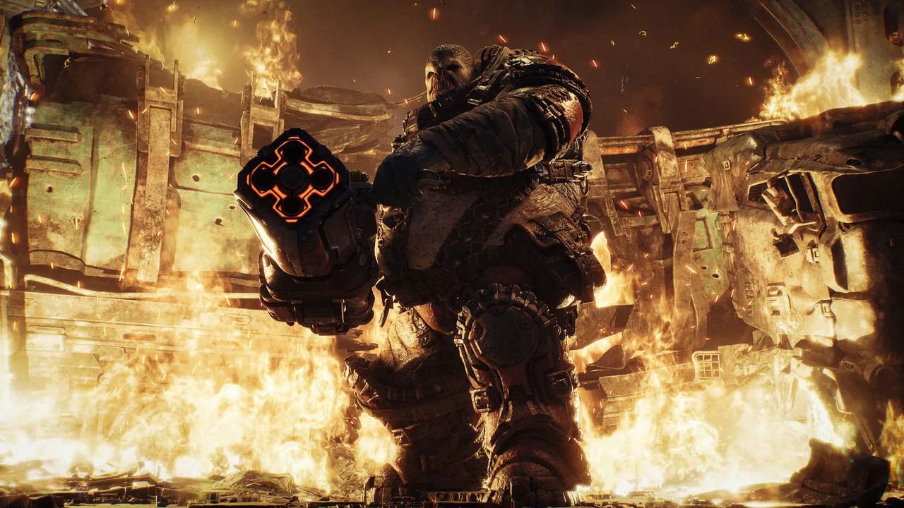 Gears of War: E-Day - captura de pantalla