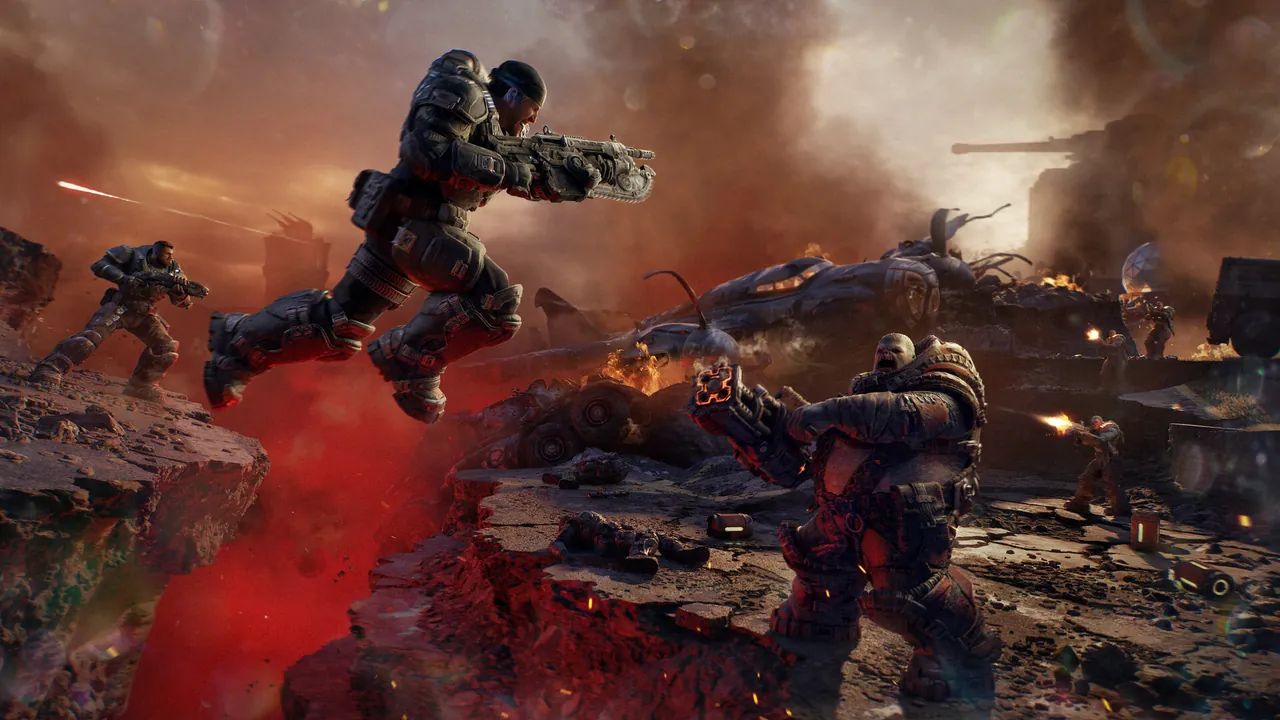 Gears of War: E-Day - captura de pantalla