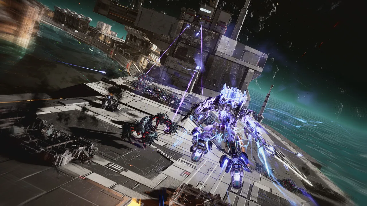 GUNDAM ROGUE ORBIT - captura de pantalla