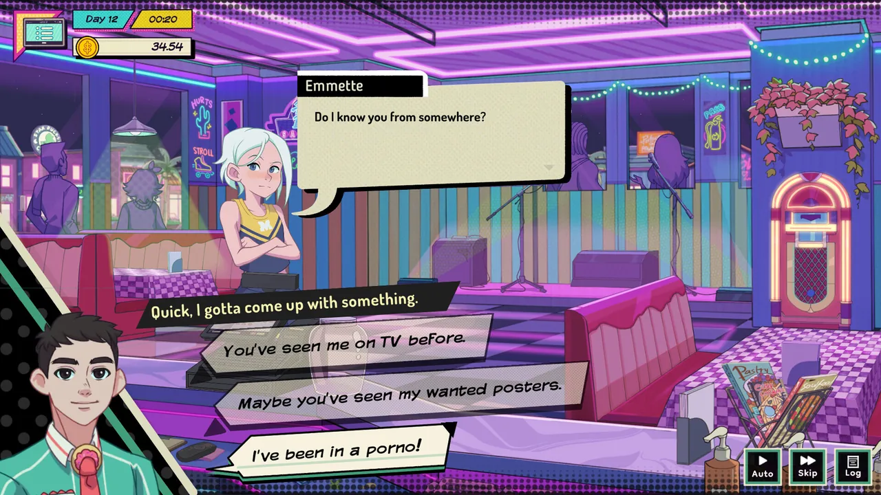 High Times - Dating/Cooking Sim - captura de pantalla