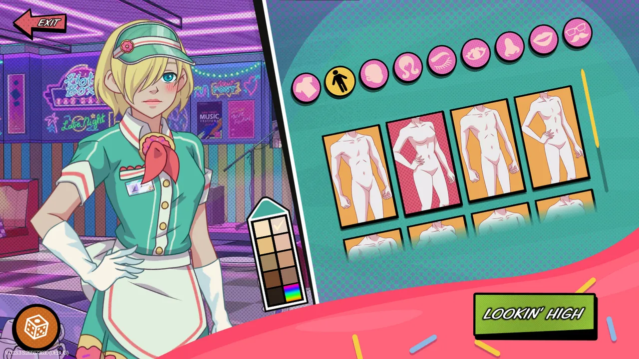 High Times - Dating/Cooking Sim - captura de pantalla
