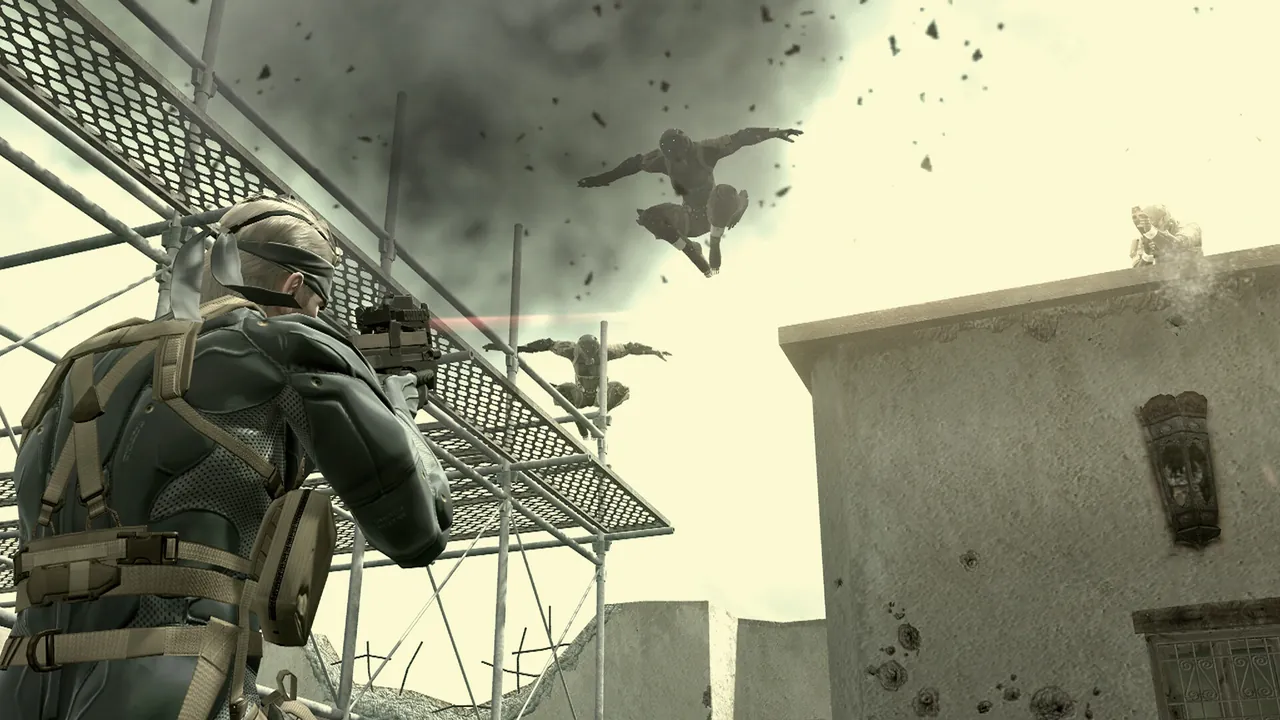 METAL GEAR SOLID 4: Guns of the Patriots - Master Collection Release - captura de pantalla