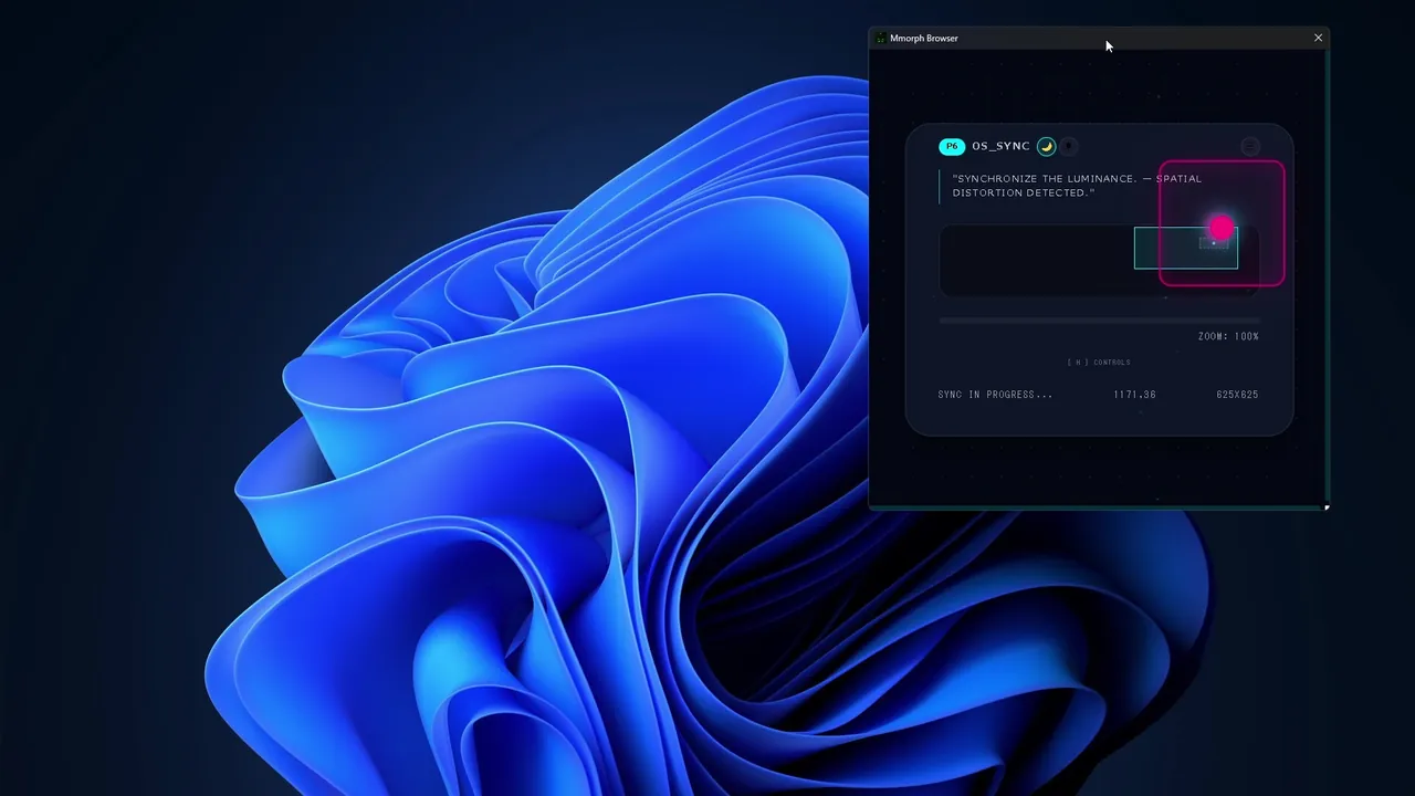 Morph Browser - captura de pantalla