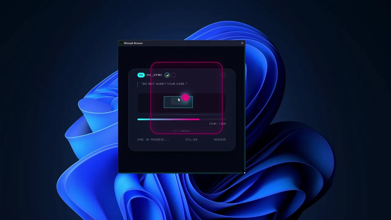Morph Browser - captura de pantalla