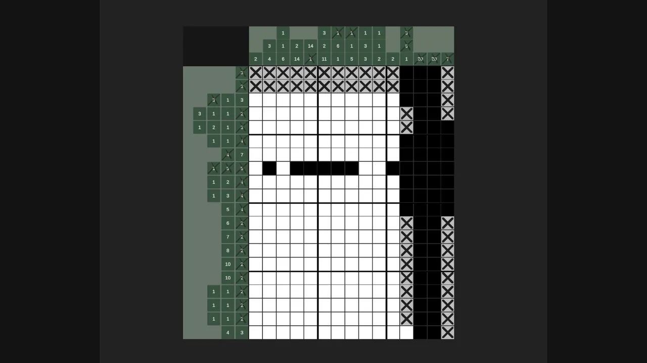 nonogram - captura de pantalla
