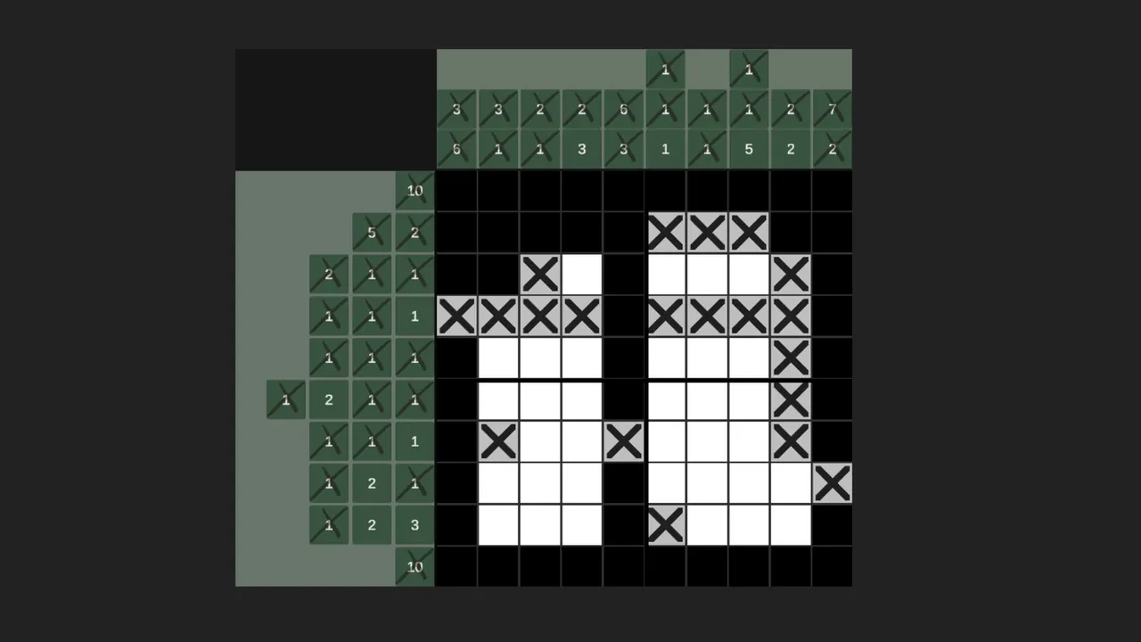 nonogram - captura de pantalla