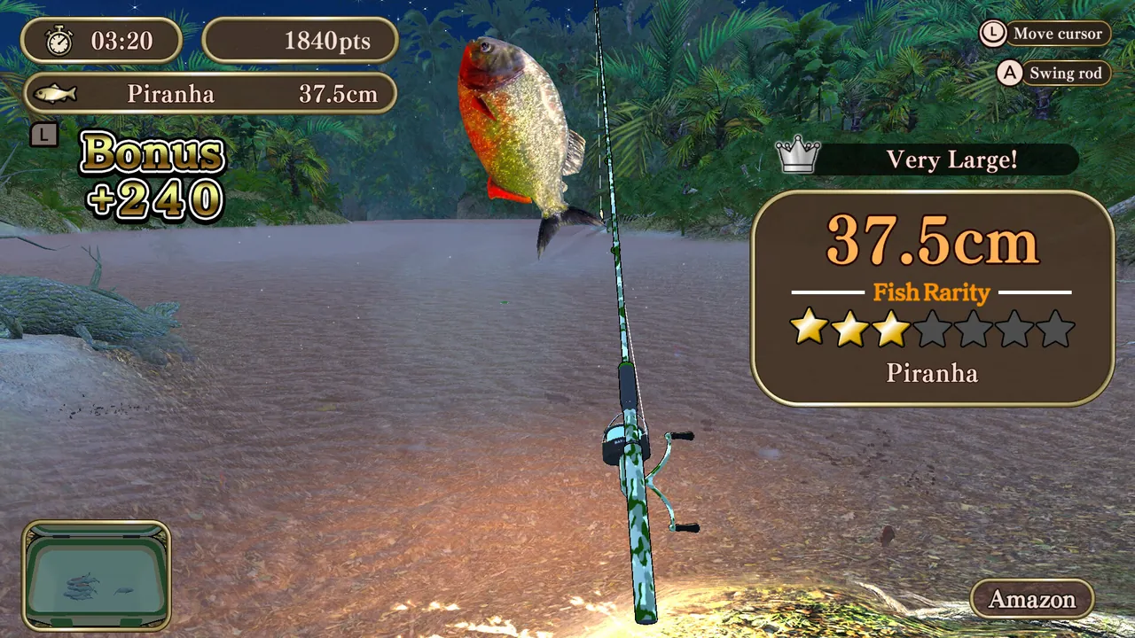 Reel it! World Fishing - captura de pantalla