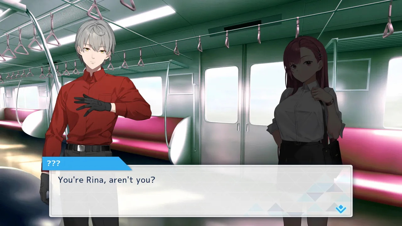 Rina's Undercover Train Operation - captura de pantalla