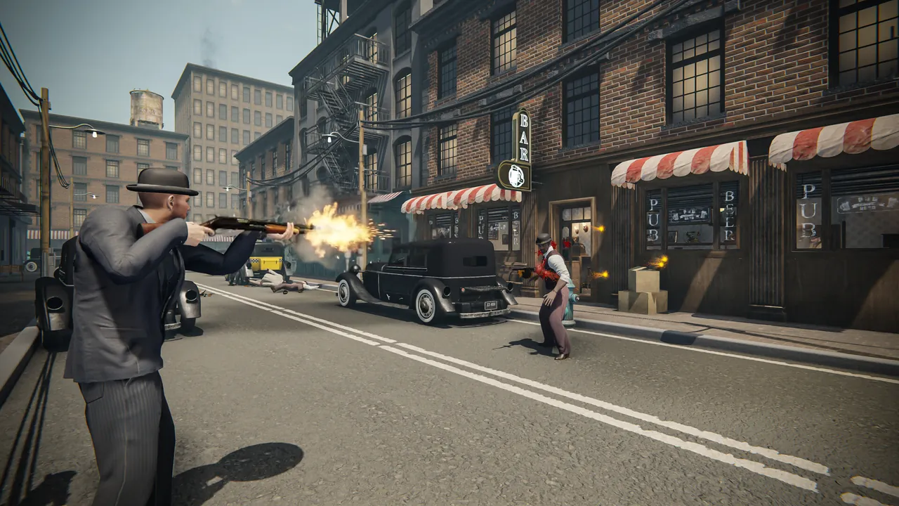 Silent Authority: Blood & Bourbon - captura de pantalla