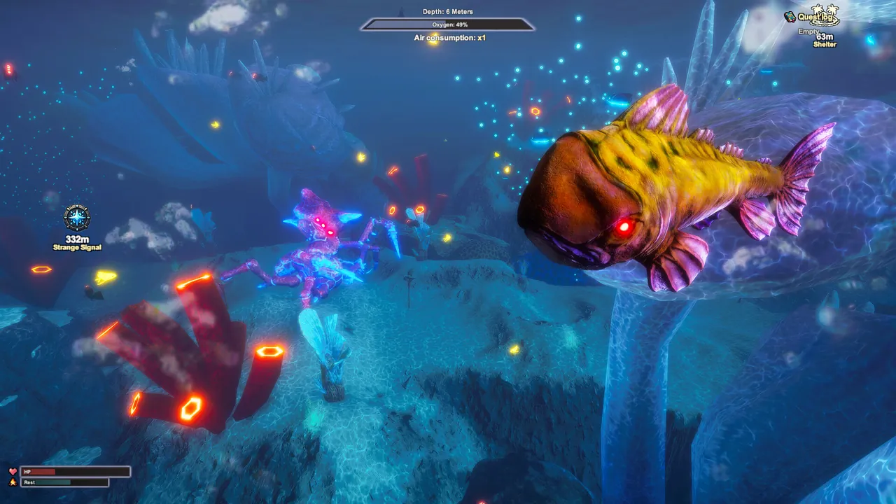 Sinking Eternity - captura de pantalla