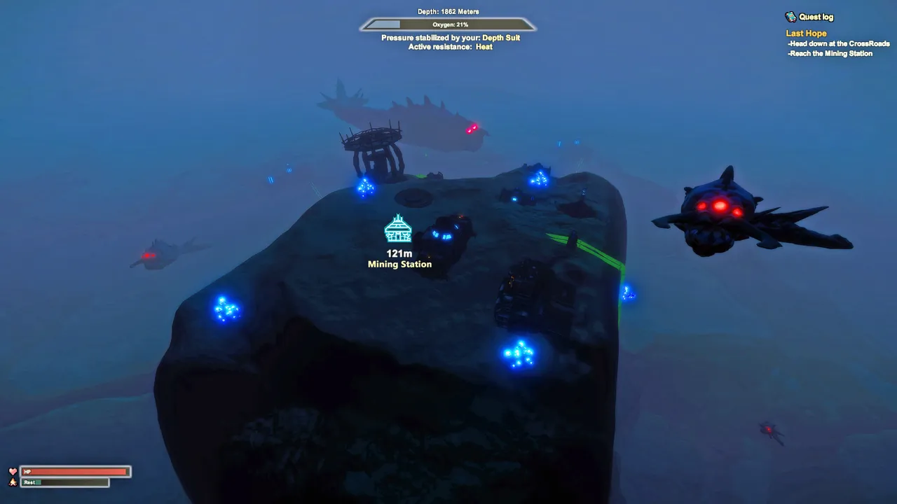 Sinking Eternity - captura de pantalla
