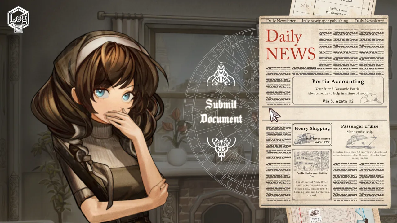Staffer Retro : A Supernatural Mystery Quest - captura de pantalla