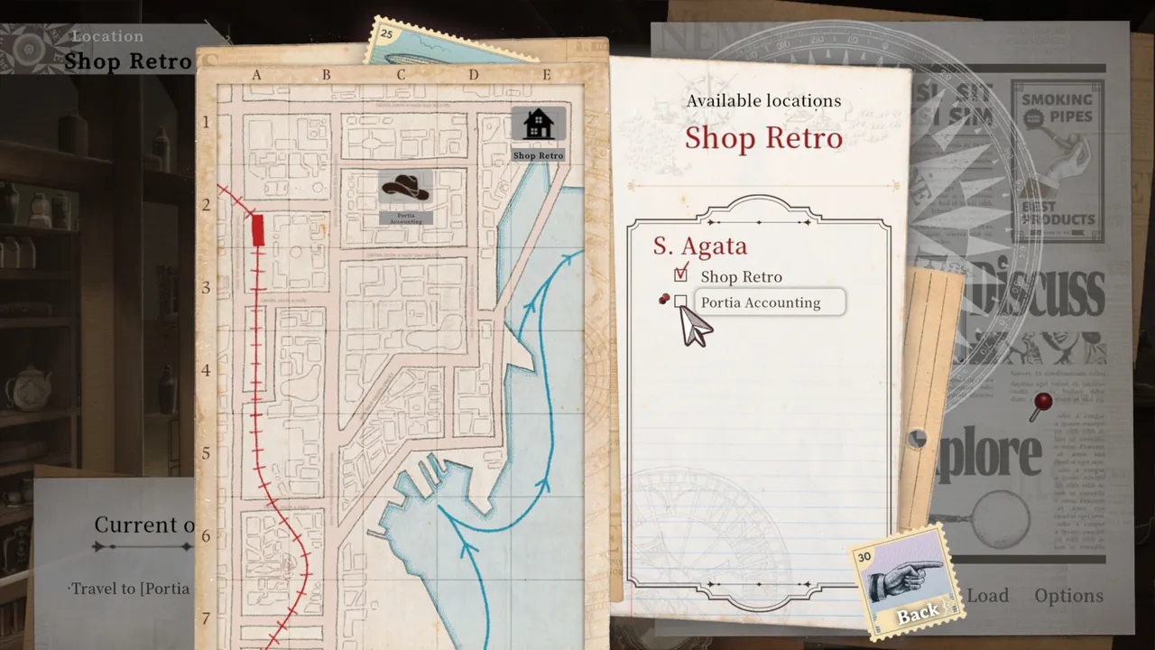 Staffer Retro : A Supernatural Mystery Quest - captura de pantalla