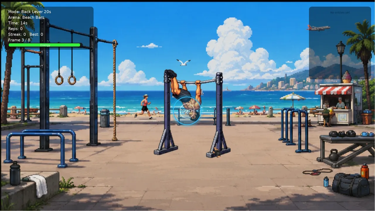 Street Workout Challenge - captura de pantalla