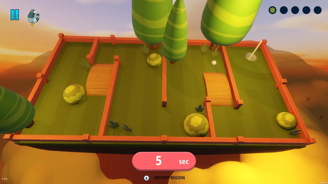 Tilt It! Golf - captura de pantalla