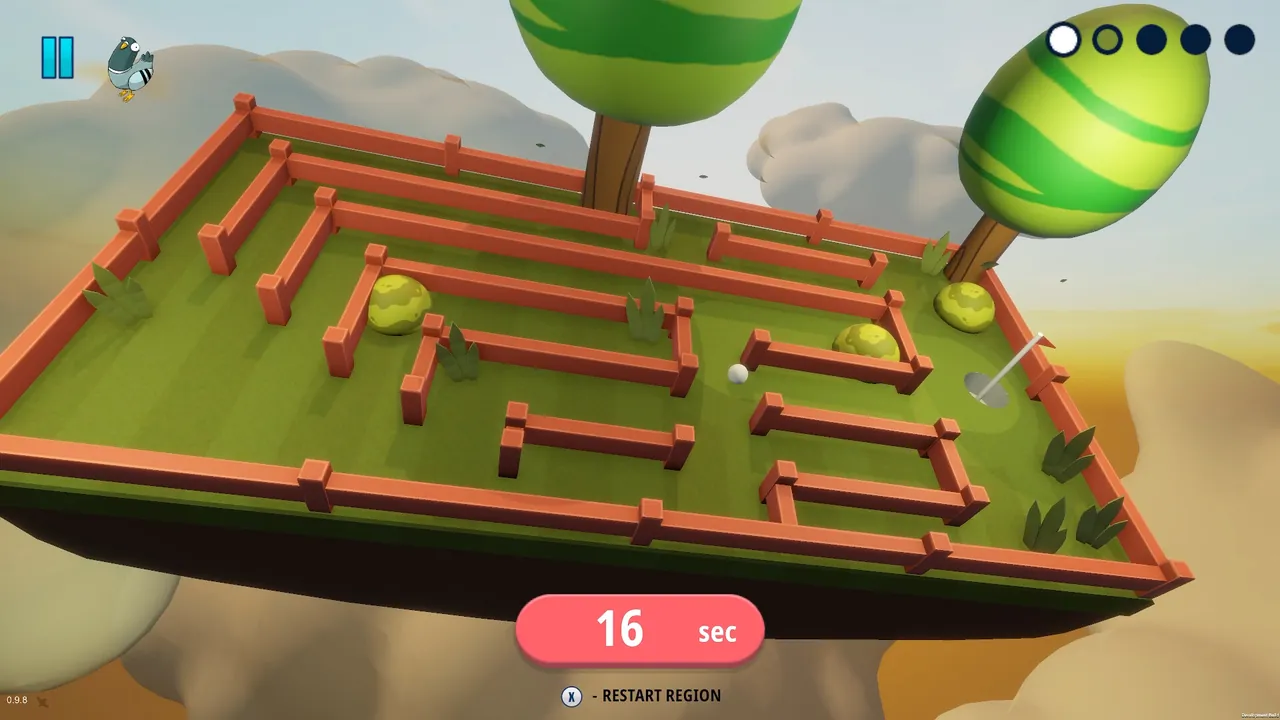 Tilt It! Golf - captura de pantalla