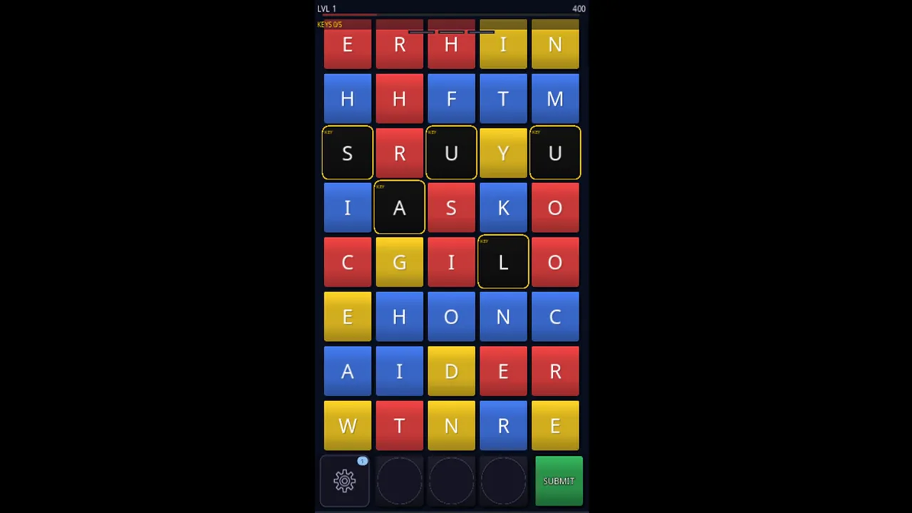 Tumble Type - captura de pantalla