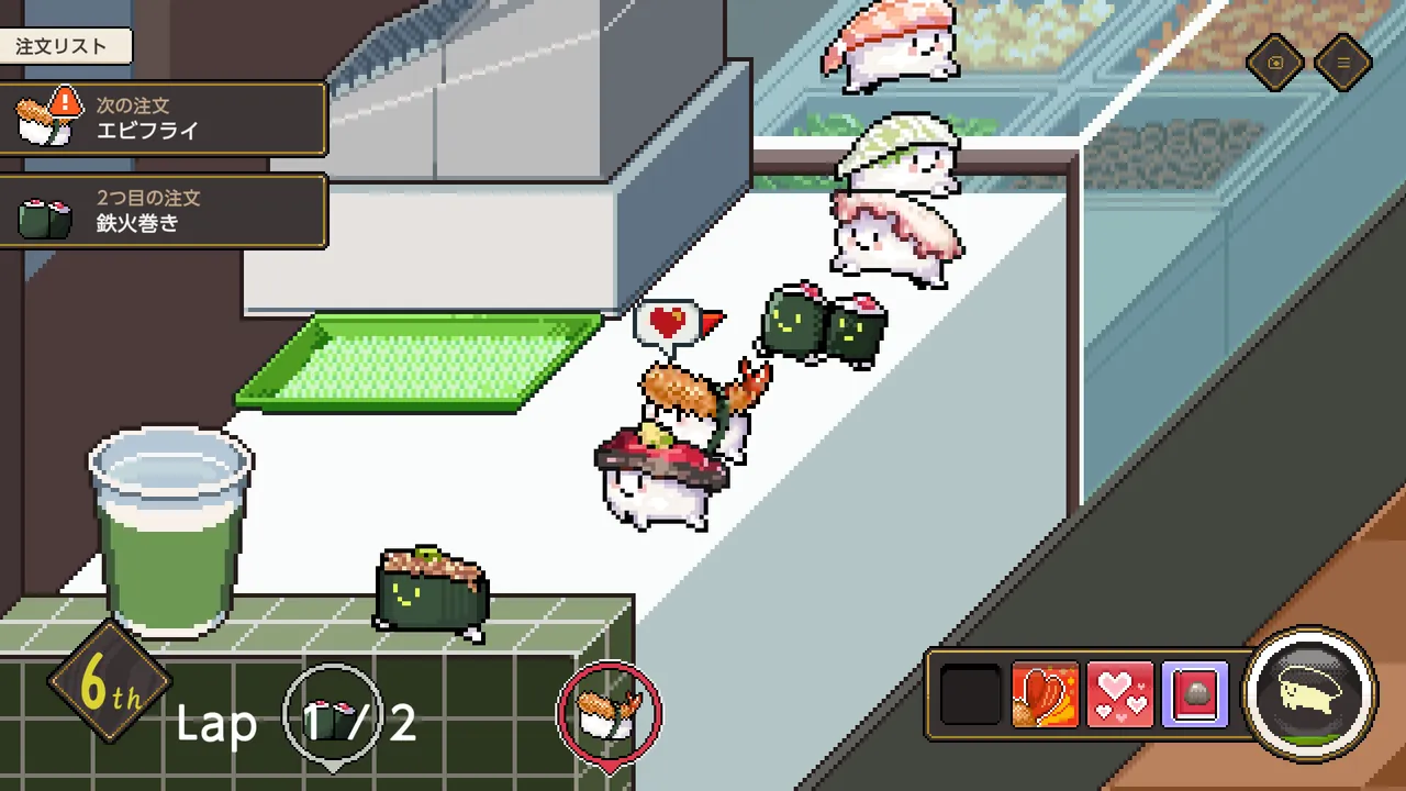 Wabisabi SushiDerby - captura de pantalla