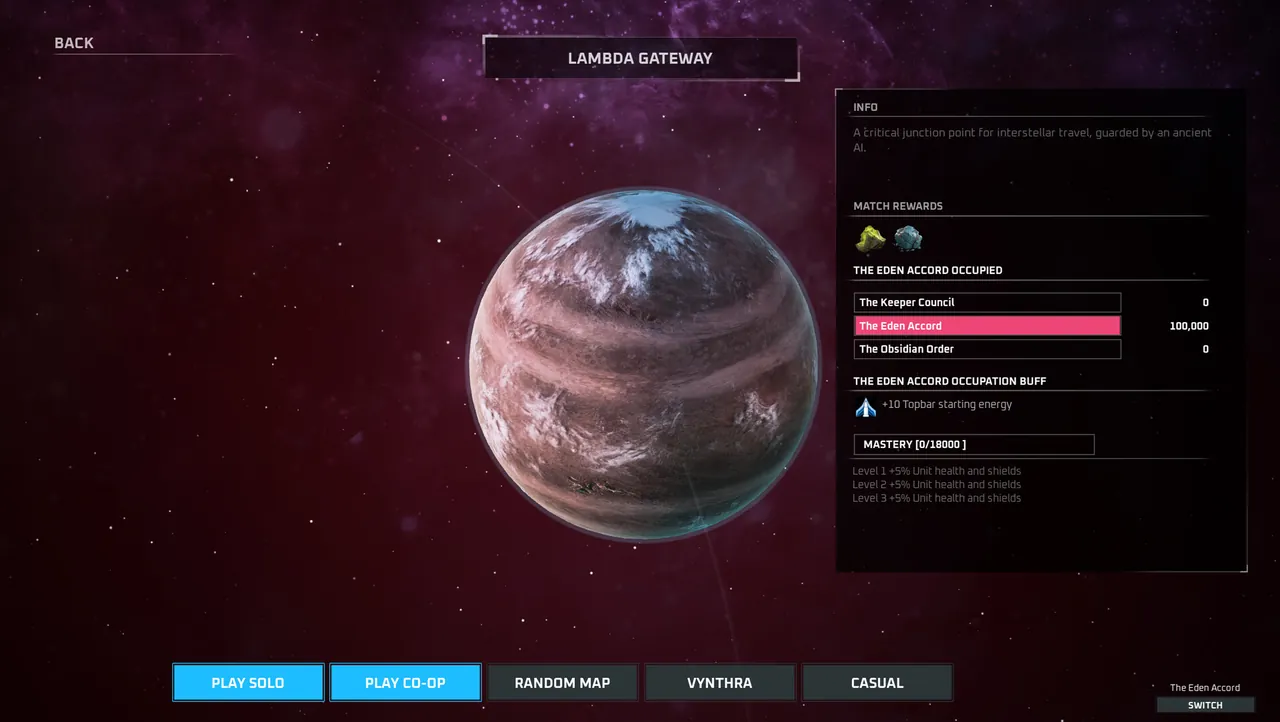 ZeroSpace - captura de pantalla
