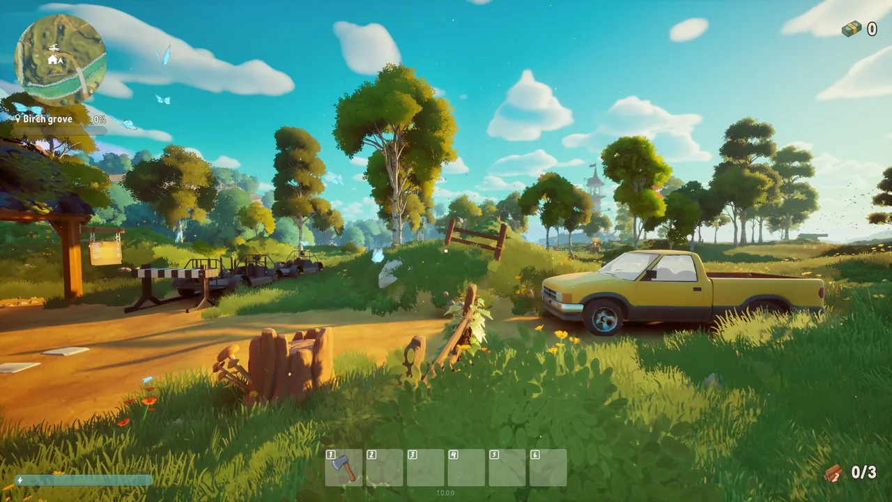 A Game About Chopping Trees - captura de pantalla