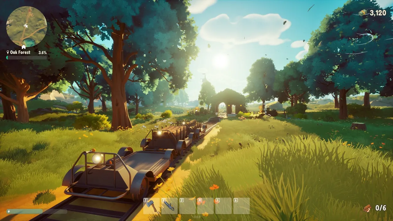 A Game About Chopping Trees - captura de pantalla