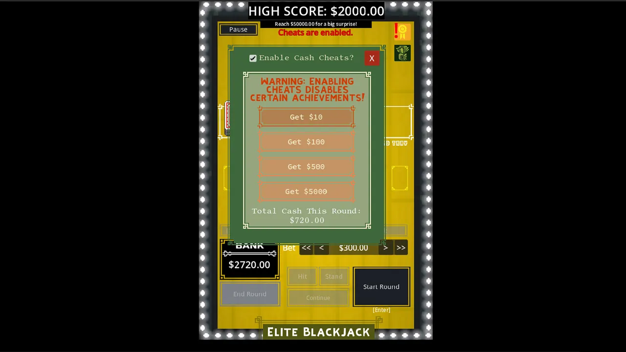 Blackjack 2D: Dealer's Gambit - captura de pantalla