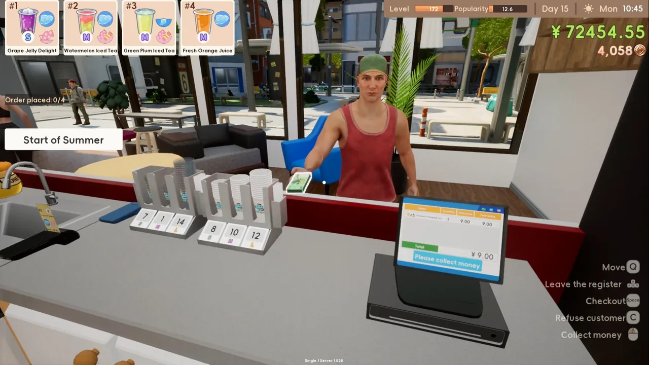 Boba Cafe Simulator - captura de pantalla