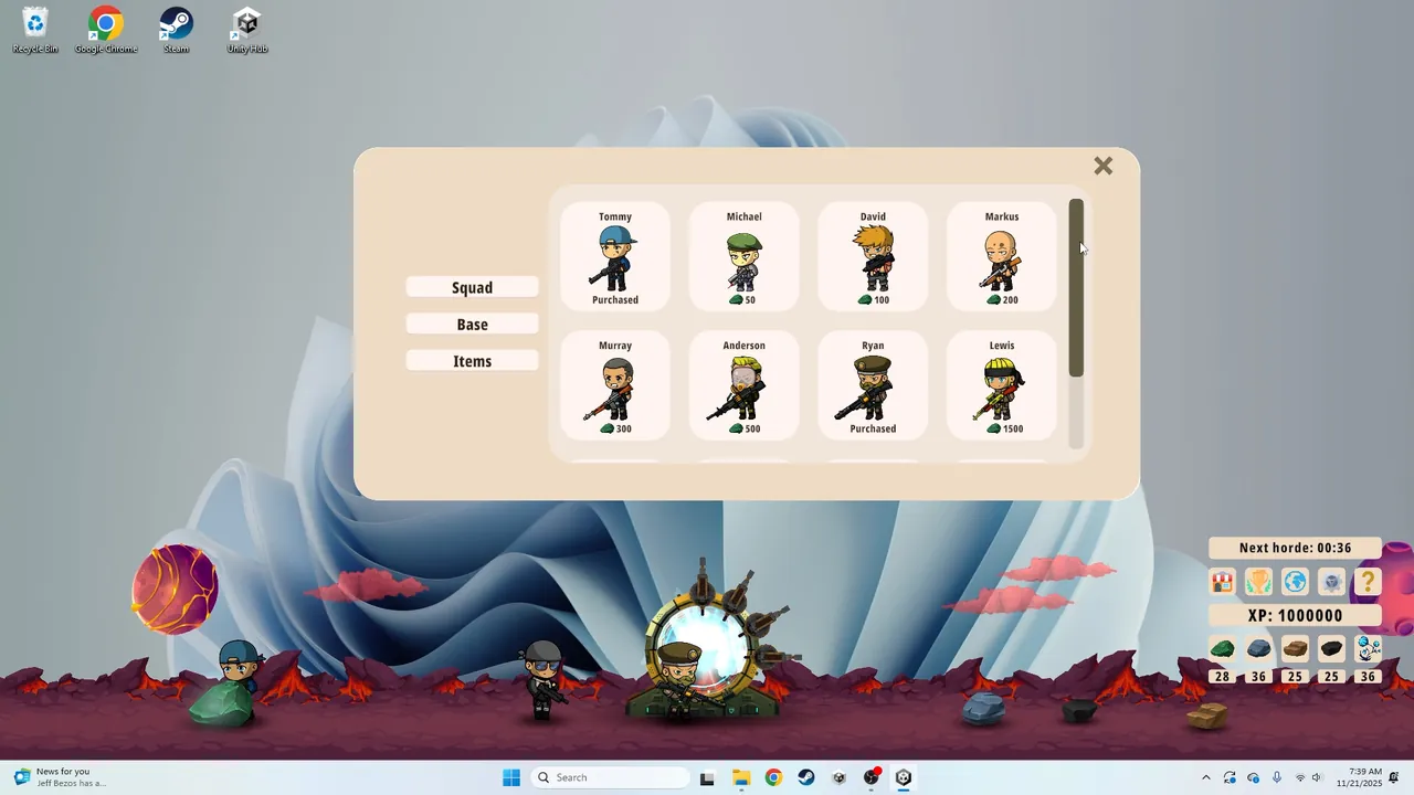 Bottom Squad - captura de pantalla
