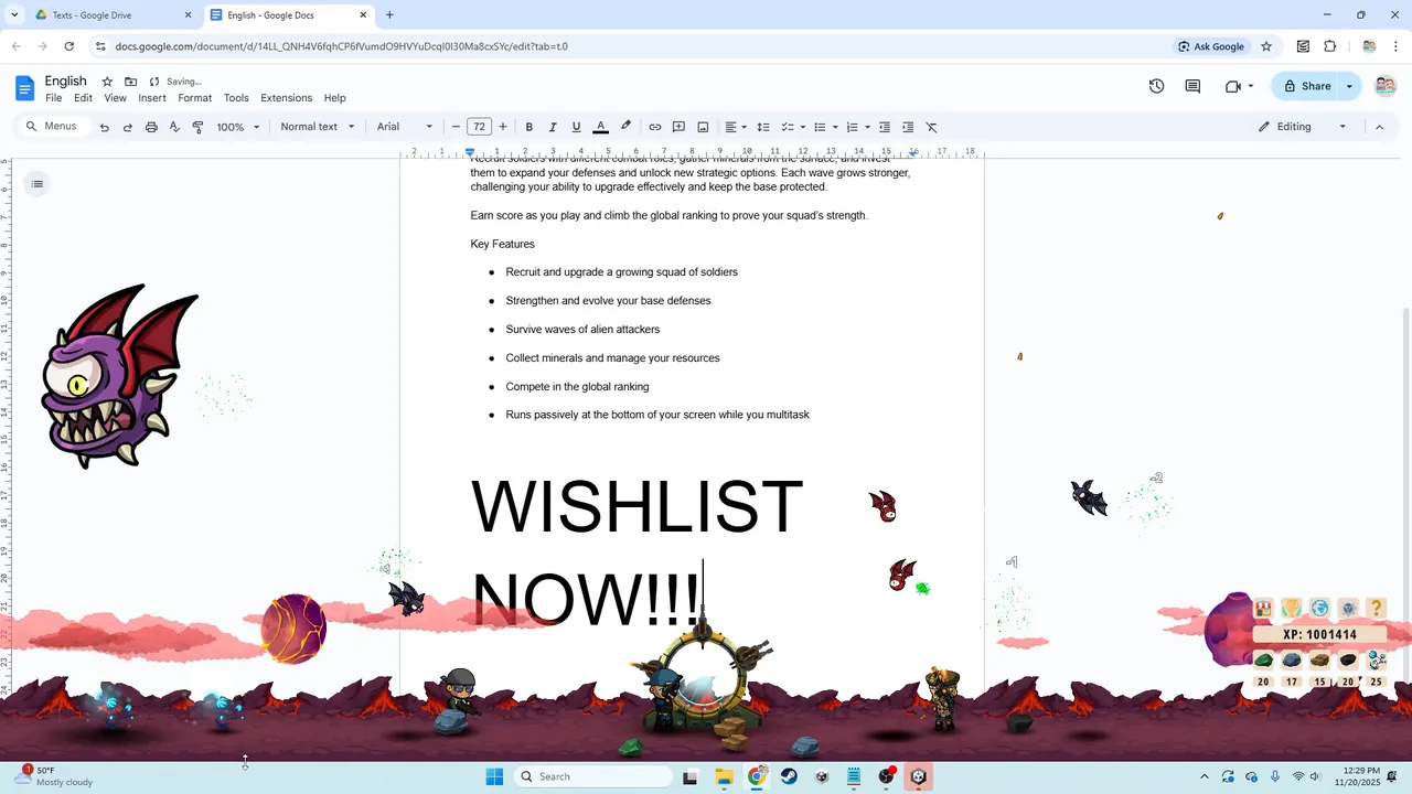 Bottom Squad - captura de pantalla