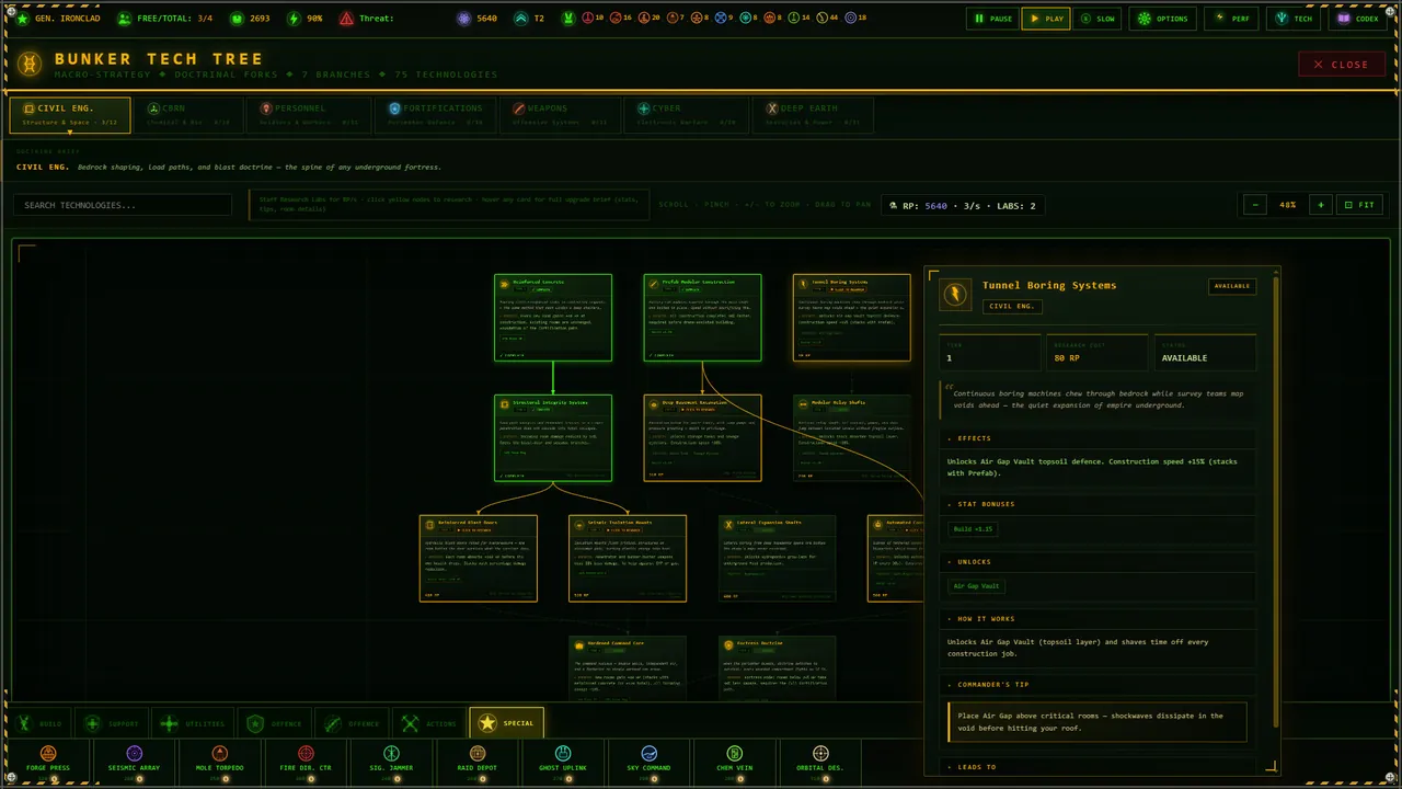 Bunker Buster - captura de pantalla