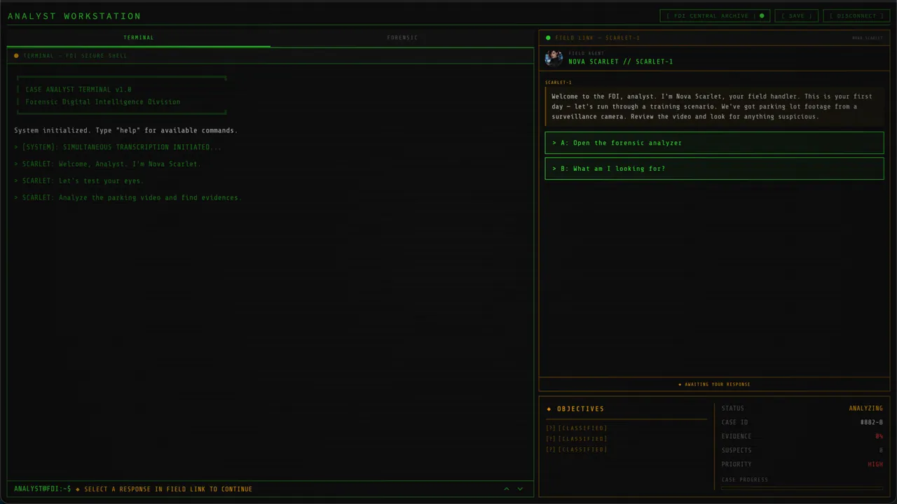 Case Analyst - captura de pantalla