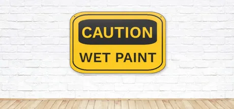 CAUTION WET PAINT — portada destacada