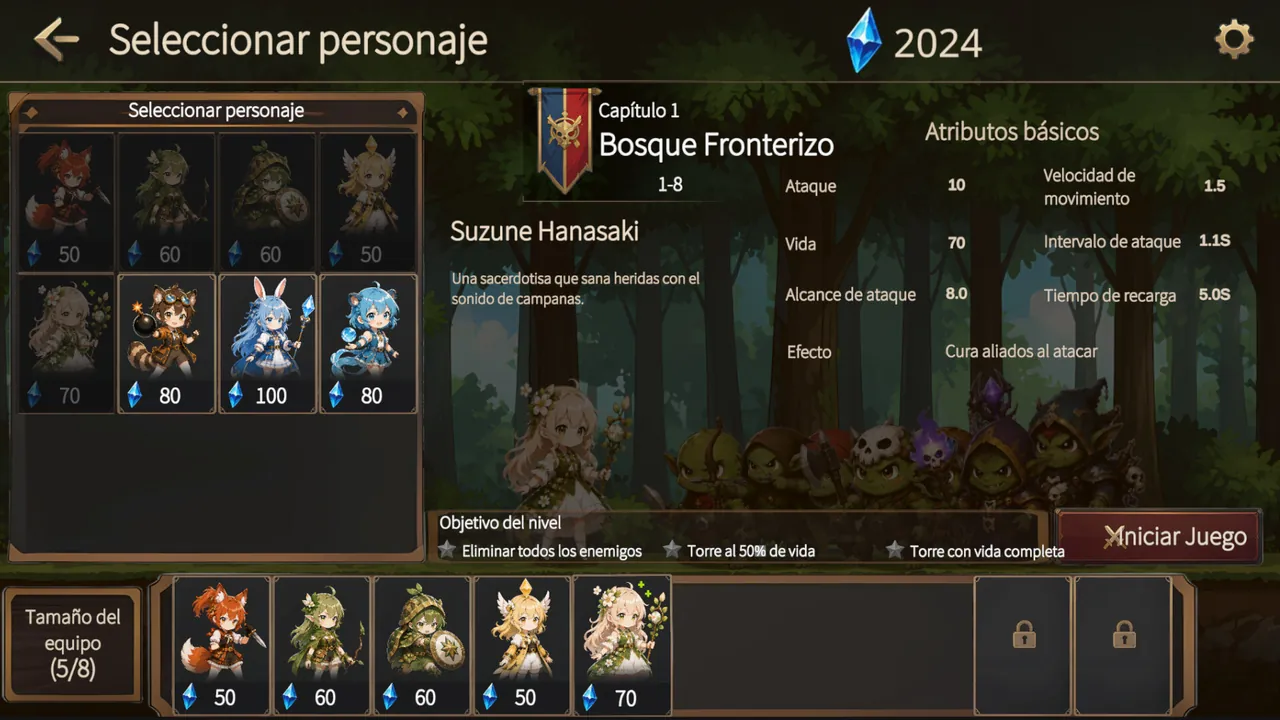 Chicas VS Goblins - captura de pantalla