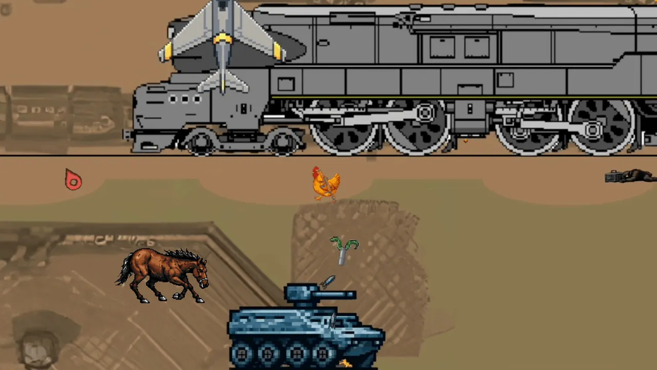 Chicken Battlefield - captura de pantalla