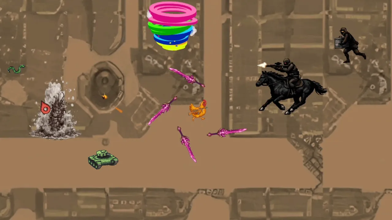 Chicken Battlefield - captura de pantalla