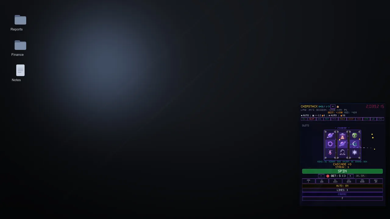 CHIPSTACK - captura de pantalla