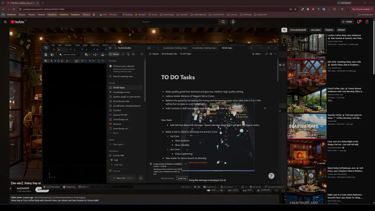 CoreBreaker: Desktop Swarm - captura de pantalla