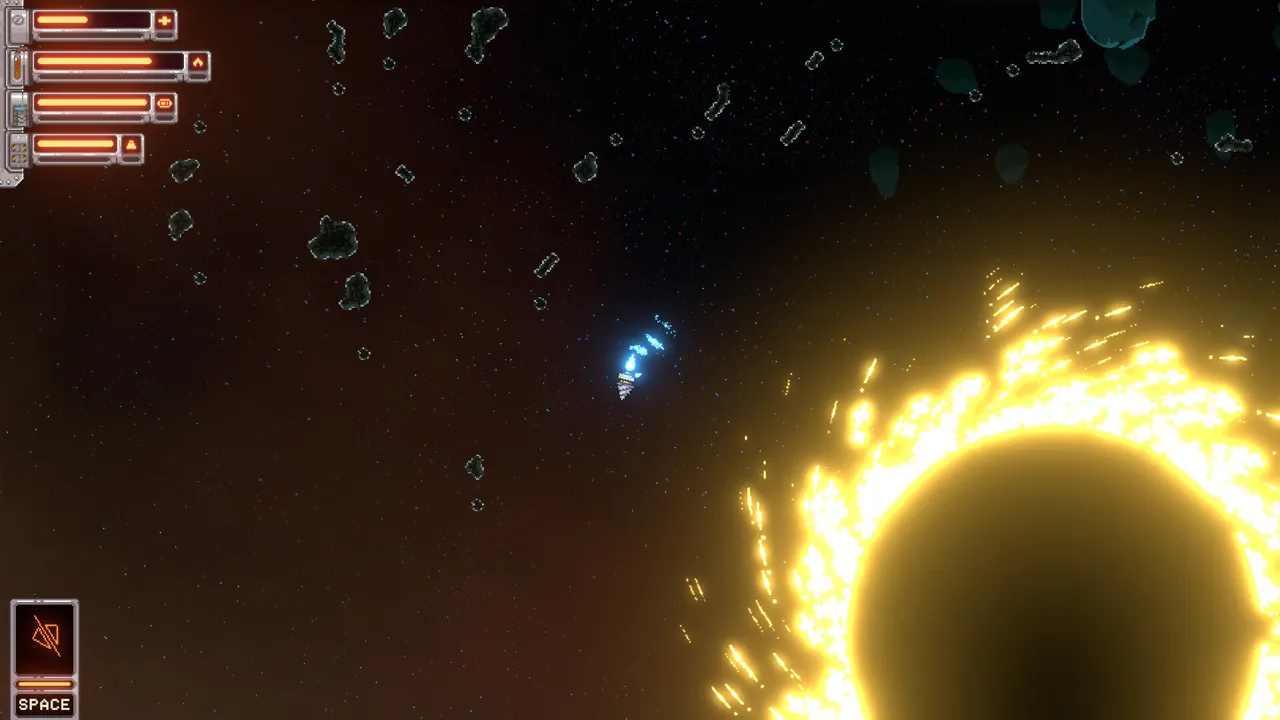 Cosmodrill - captura de pantalla
