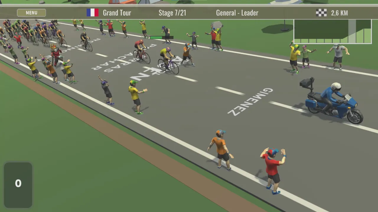 Cycling Champion - captura de pantalla