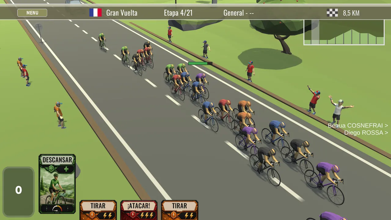 Cycling Champion - captura de pantalla