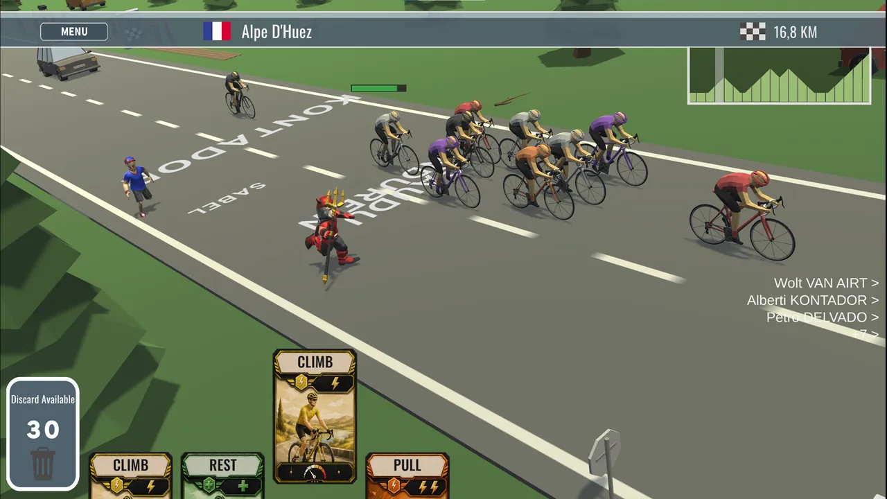 Cycling Champion - captura de pantalla