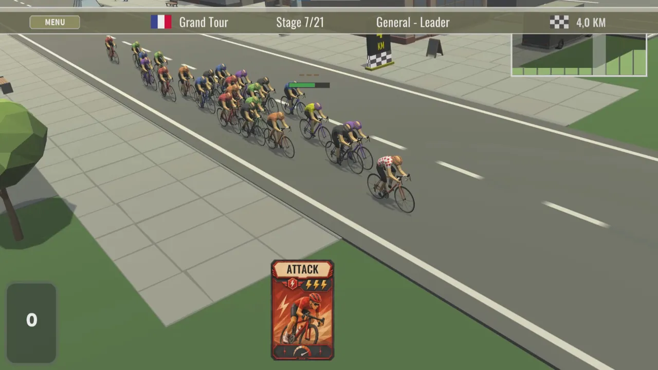 Cycling Champion - captura de pantalla