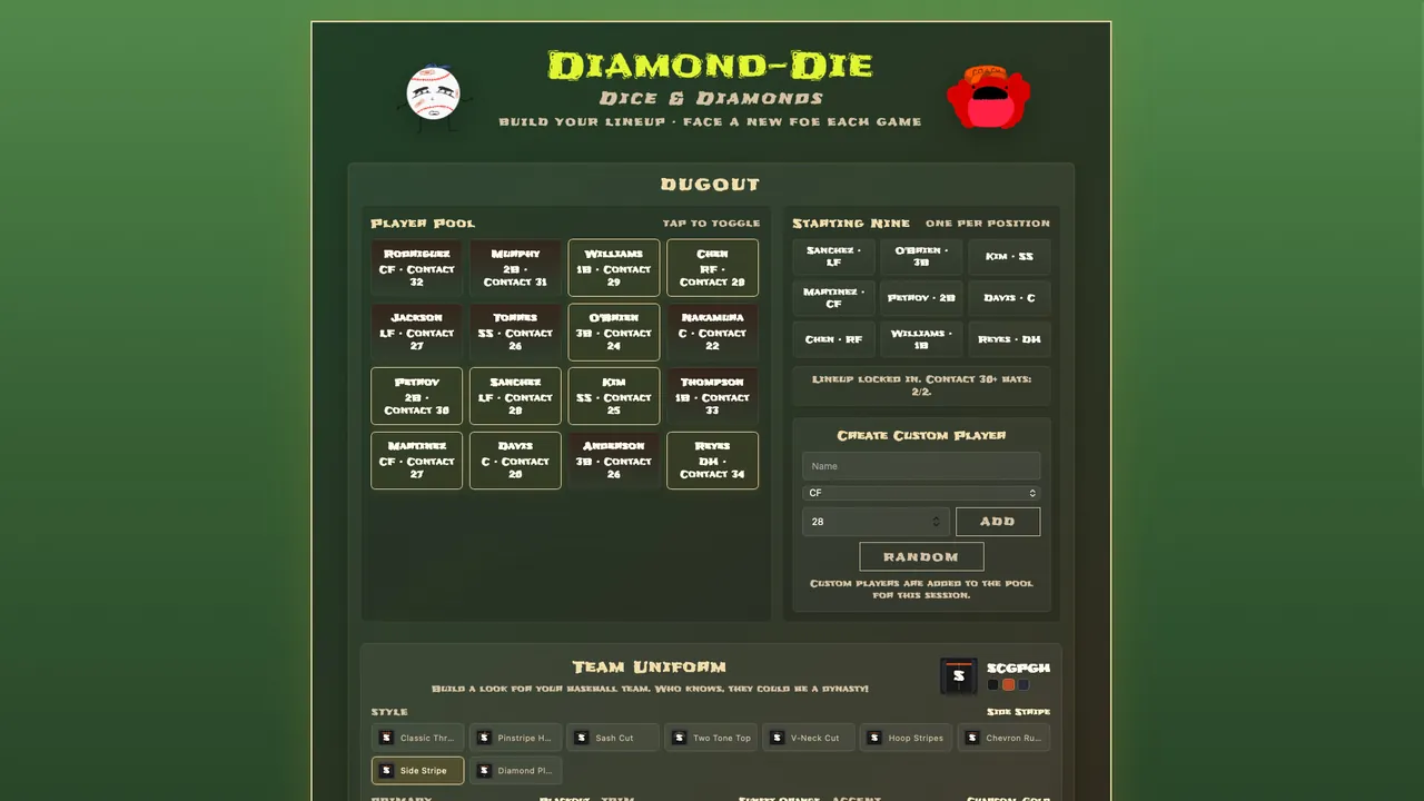 Diamond-Die - captura de pantalla