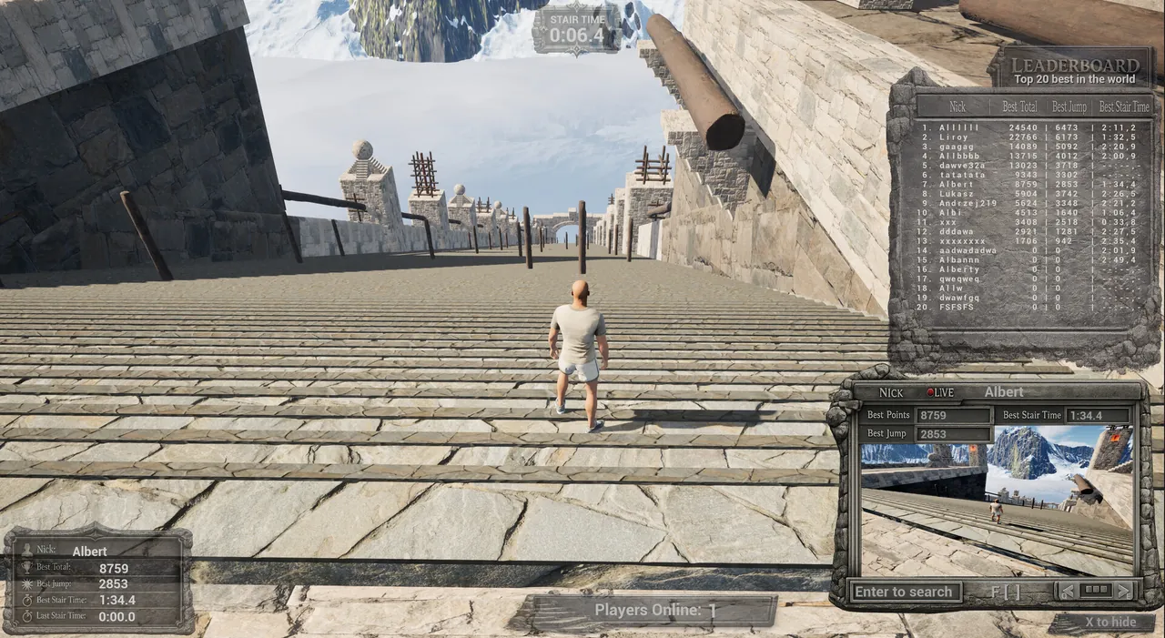Down The Stairs: The Game - captura de pantalla