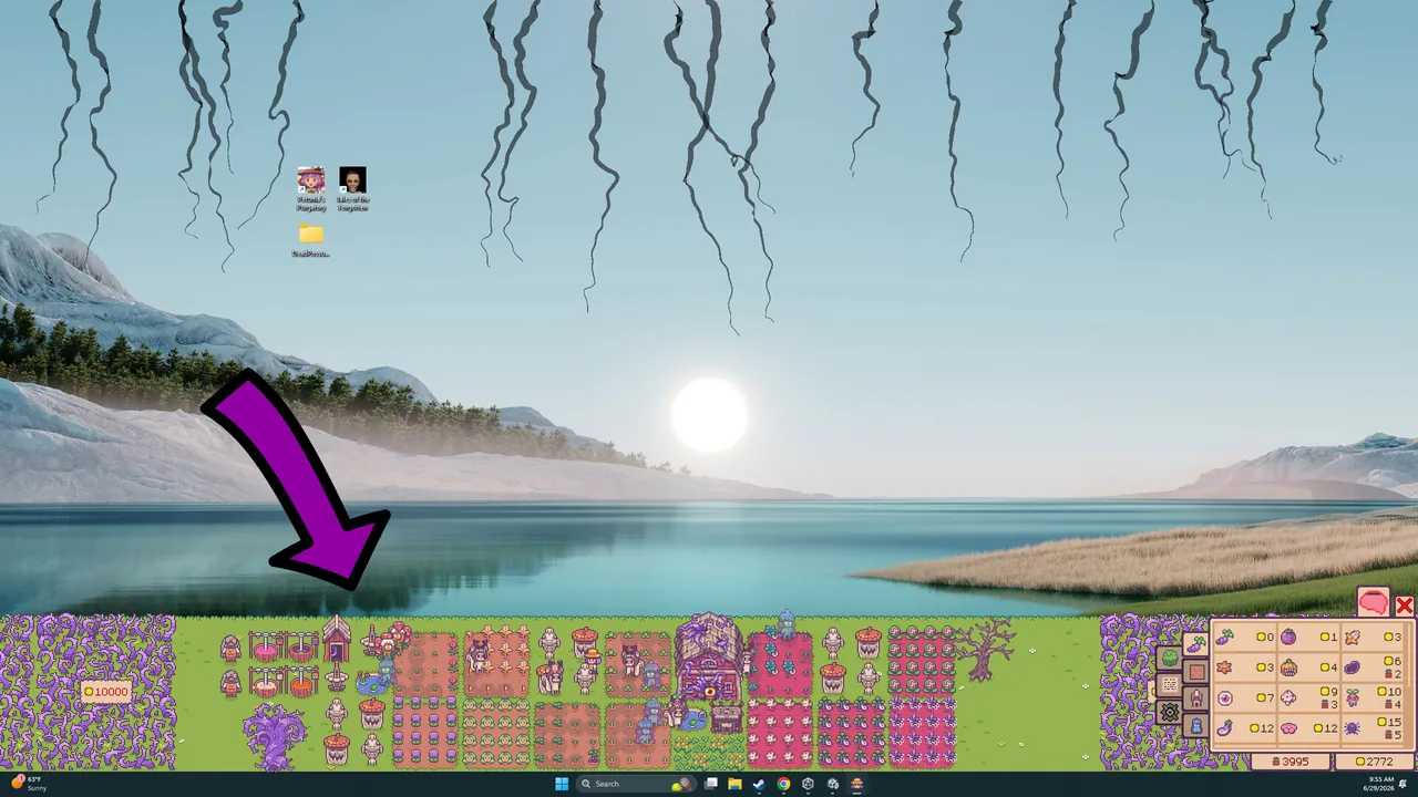 El Purgatorio de Petunia - captura de pantalla