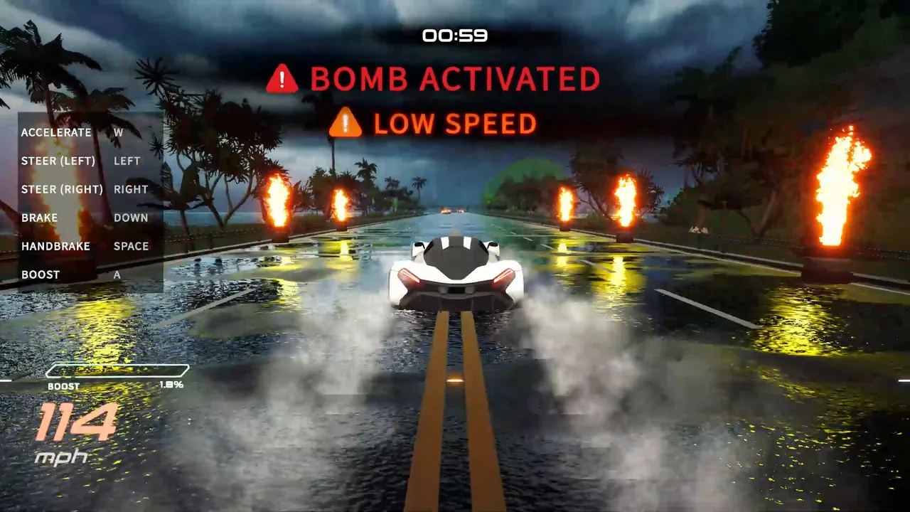 Explosive Track - Crazy Action Arcade Racing - captura de pantalla