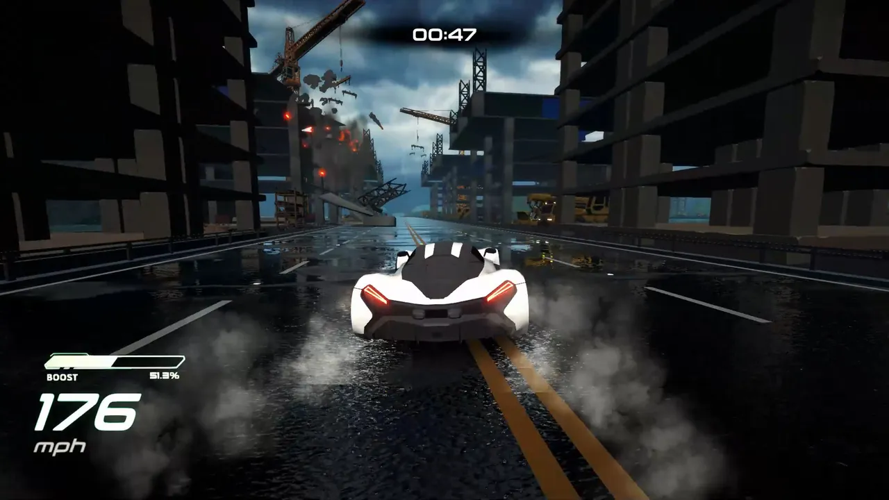 Explosive Track - Crazy Action Arcade Racing - captura de pantalla