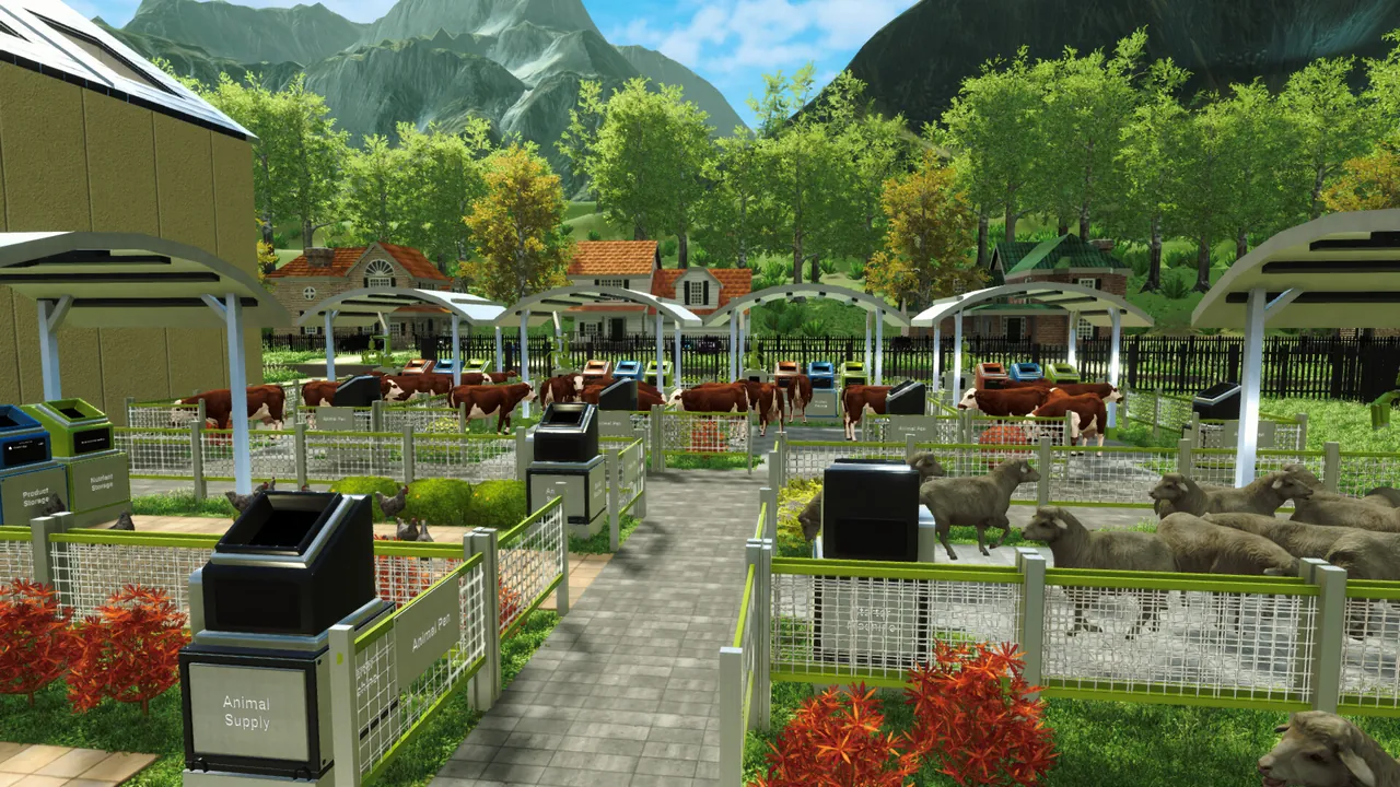 Farm Factory Simulator - captura de pantalla