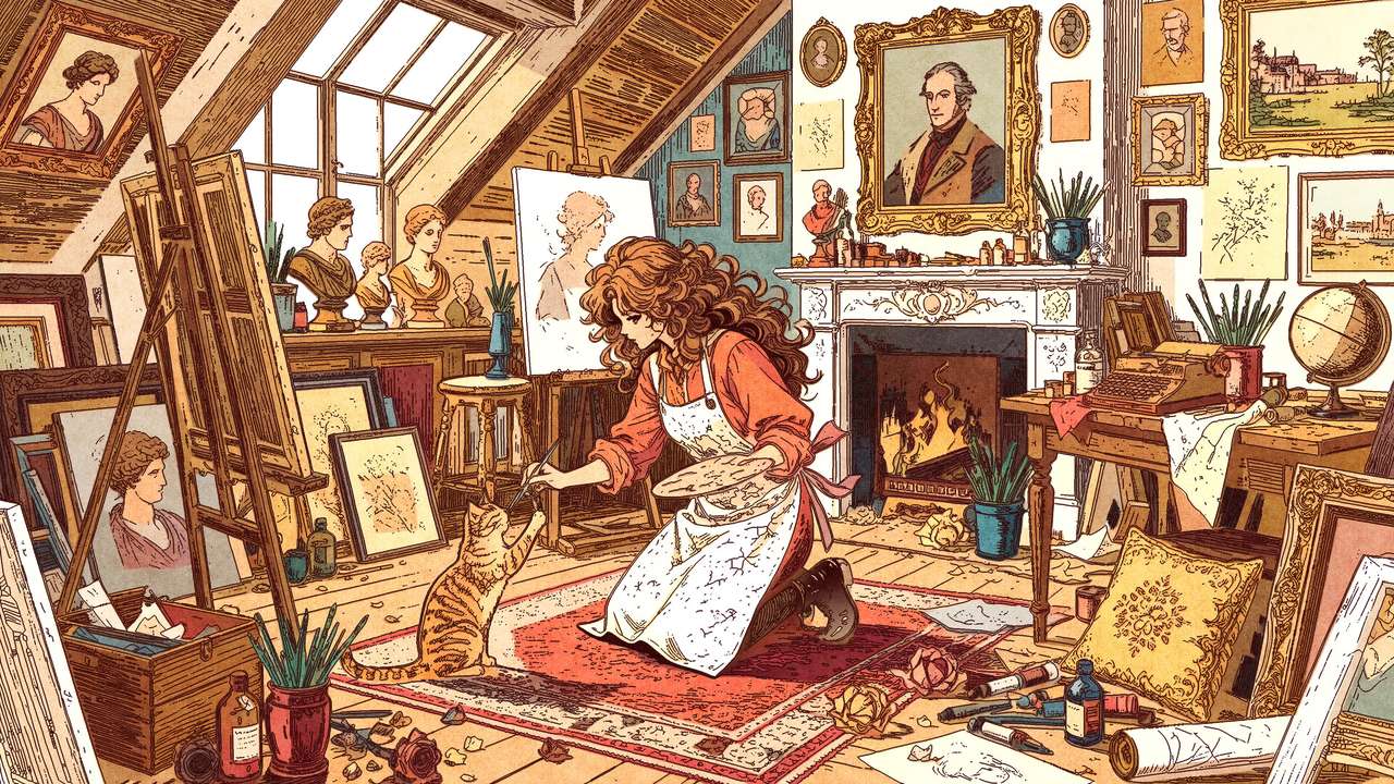 Find Cats 7 Art & Alchemy - captura de pantalla