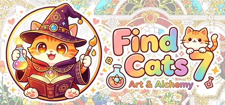 Find Cats 7 Art & Alchemy — portada destacada